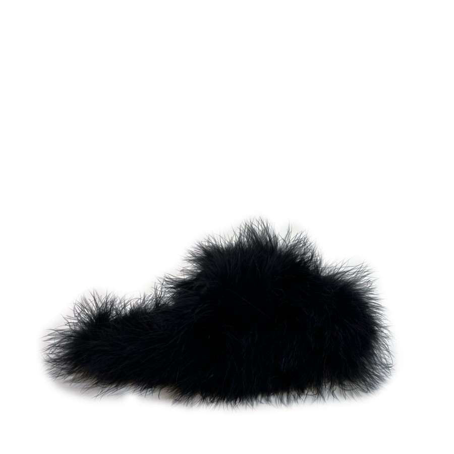 Women'S Shoes FLOOF | Floof Sass-Quatch Slippers In Black