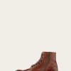 Men'S Shoes Frye Mens | Frye S 40115 Bowery Lace Up Brown M