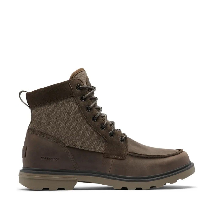 Men'S Shoes SOREL | Sorel Men'S Carson Moc Wp In Major, Wet Sand