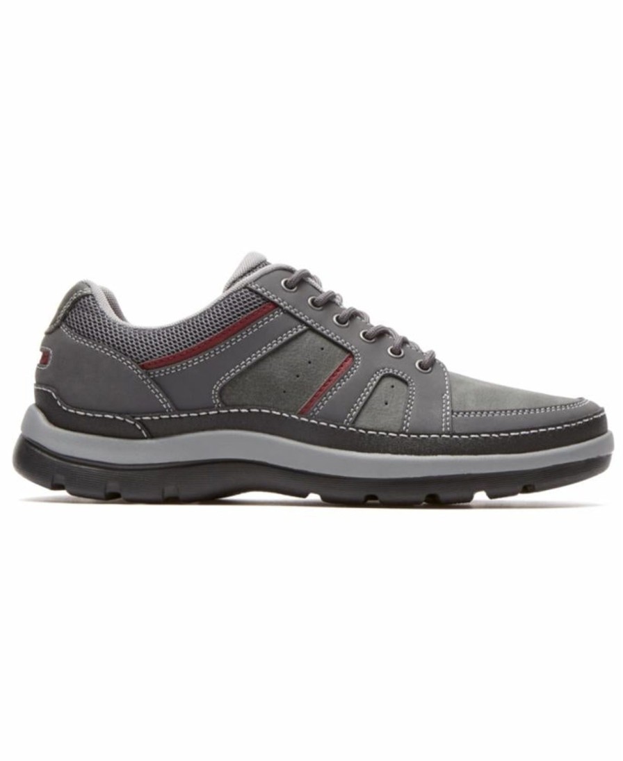 Men'S Shoes Rockport Men | Rockport Men'S Mdg Blucher Get Your Kicks Grey M