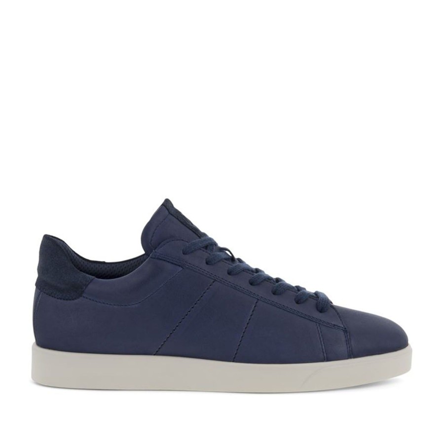 Men'S Shoes ECCO | Ecco Men'S Street Lite Sneaker In Marine