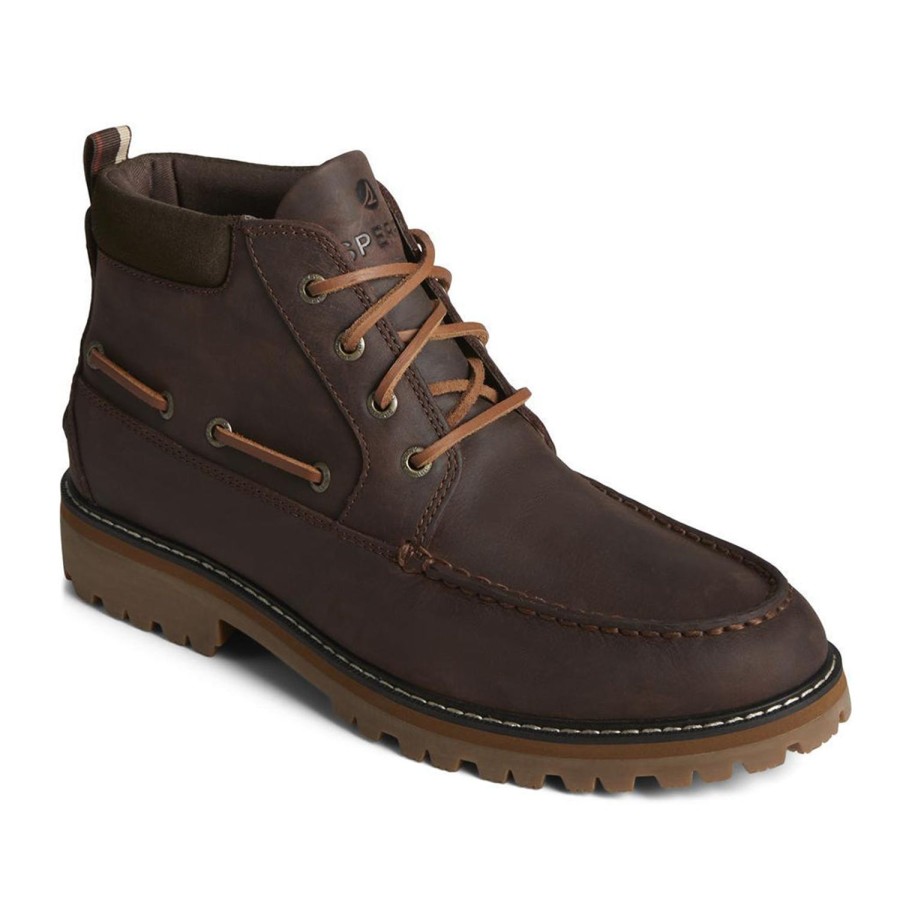 Men'S Shoes SPERRY | Sperry Men'S A/O Lug Chukka In Brown