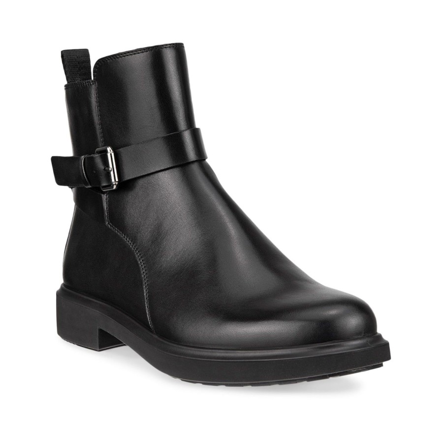 Women'S Shoes ECCO | Ecco Women'S Metropole Amsterdam Mid In Black