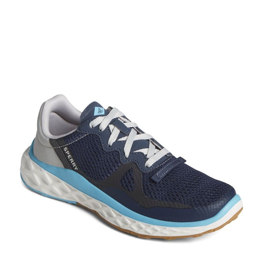 Women'S Shoes Sperry | Sperry Women'S Headsail Sneaker In Navy