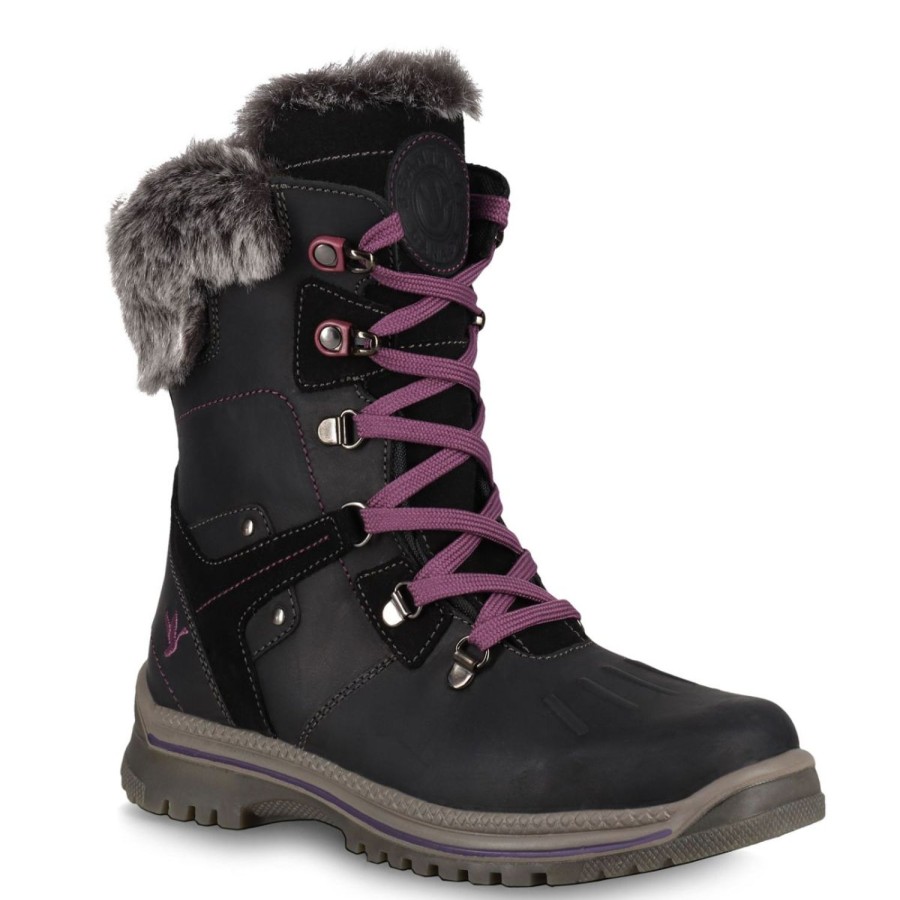 Women'S Shoes Santana Canada | Santana Canada Women'S Milly In Black/Purple