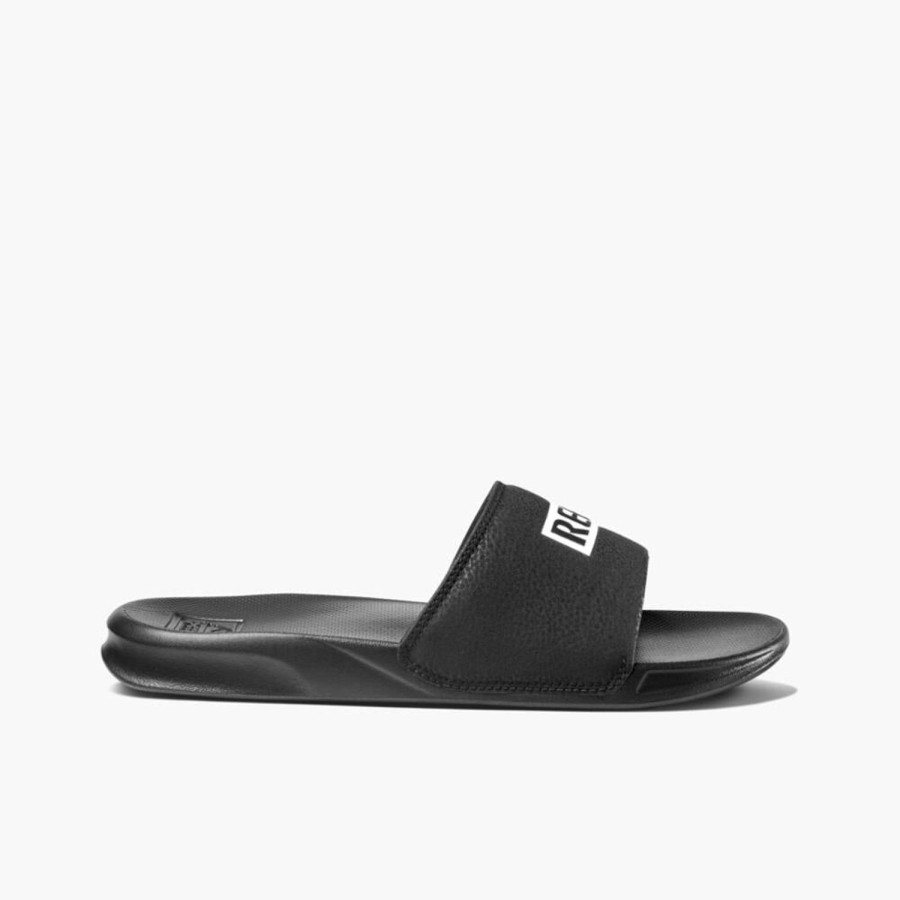 Men'S Shoes Reef Men | Reef Men'S Reef One Slide Black M