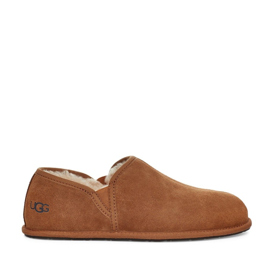 Men'S Shoes UGG | Ugg Men'S Scuff Romeo Ii In Chestnut