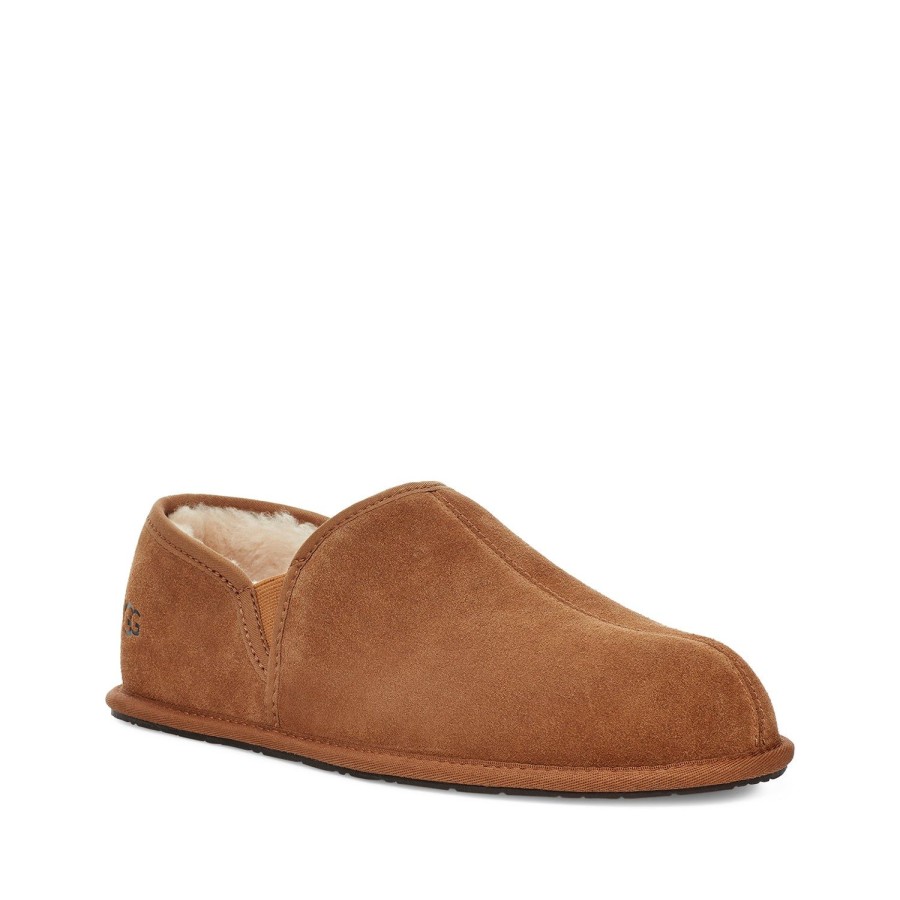 Men'S Shoes UGG | Ugg Men'S Scuff Romeo Ii In Chestnut