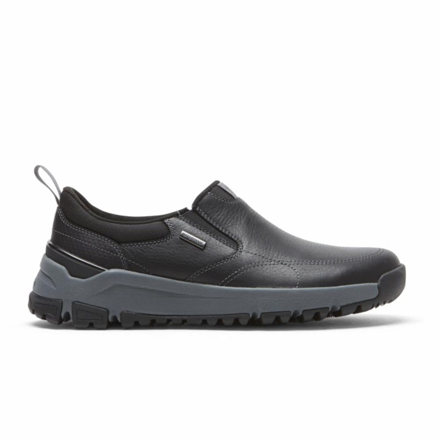 Men'S Shoes Dunham | Dunham Men'S Gslipon Glastonbury Black 4E