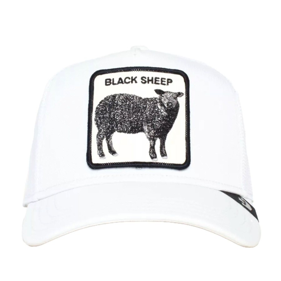 Men'S Accessories Goorin Bros. | Goorin Bros. Platinum Sheep Trucker Hat In Platinum