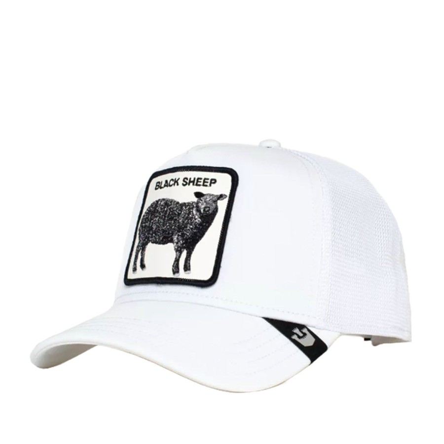 Men'S Accessories Goorin Bros. | Goorin Bros. Platinum Sheep Trucker Hat In Platinum