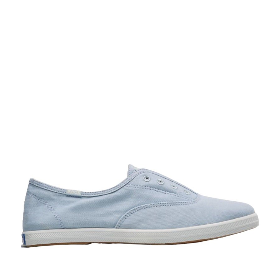 Women'S Shoes Keds | Keds Women'S Chillax Twill In Light Blue