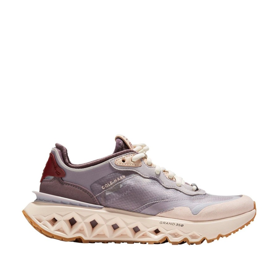 Women'S Shoes Cole Haan | Cole Haan Women'S 5.Zerogrand Runner In Purple Slate/Tan