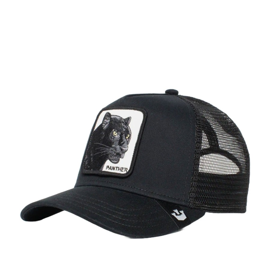 Men'S Accessories Goorin Bros. | Goorin Bros. The Panther Trucker Hat In Black