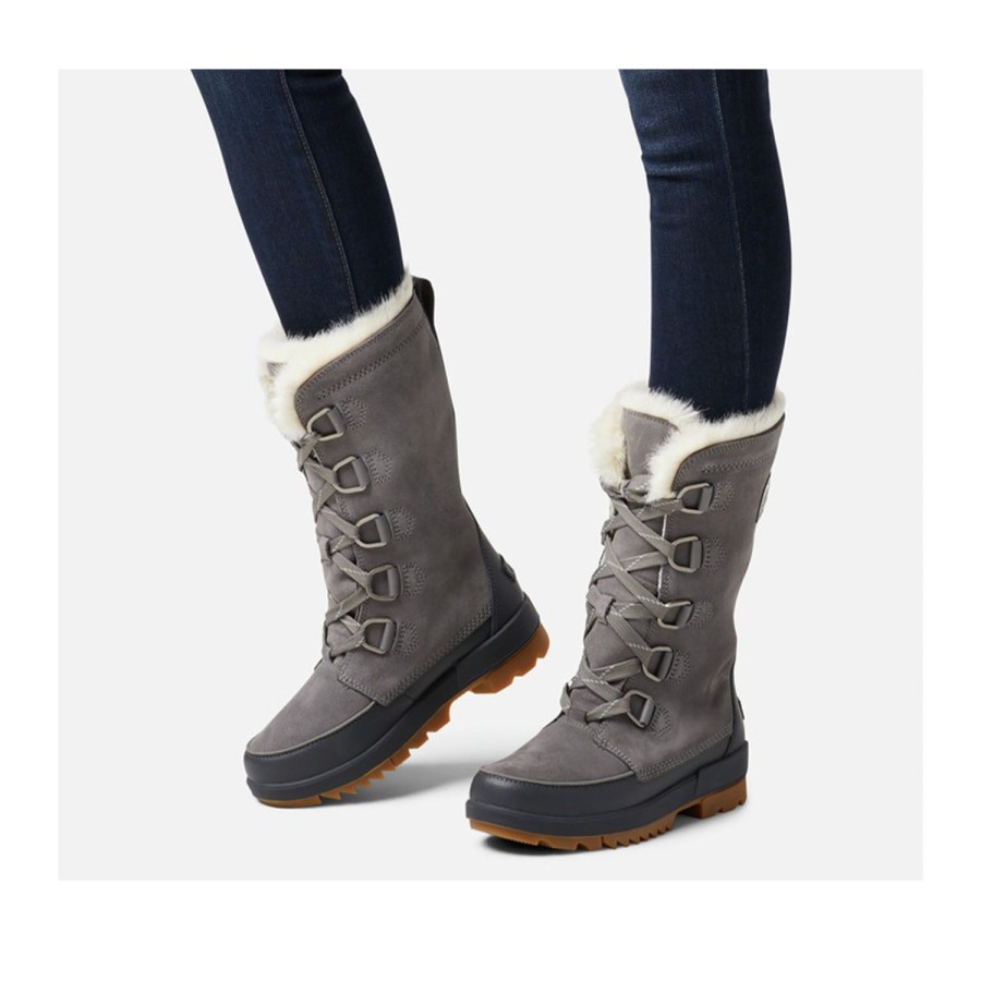 Women'S Shoes SOREL | Sorel Women'S Tivoli Iv Tall Wp In Quarry