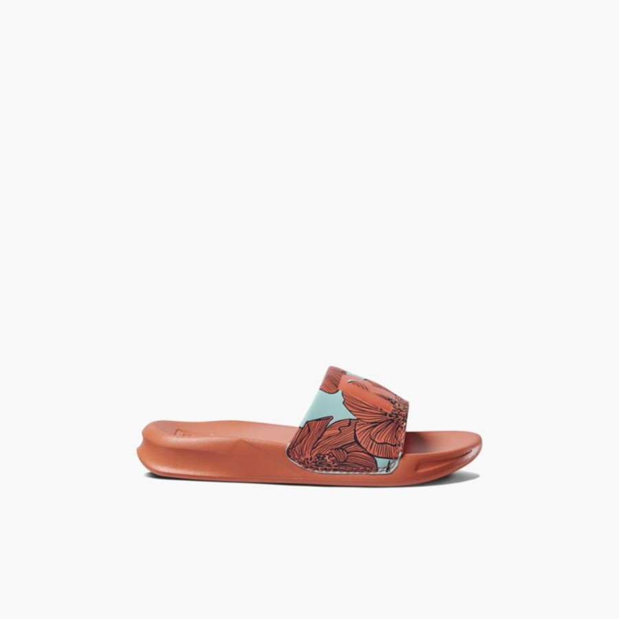 Kids' Shoes Reef Kids | Reef Kids One Slide Brown M