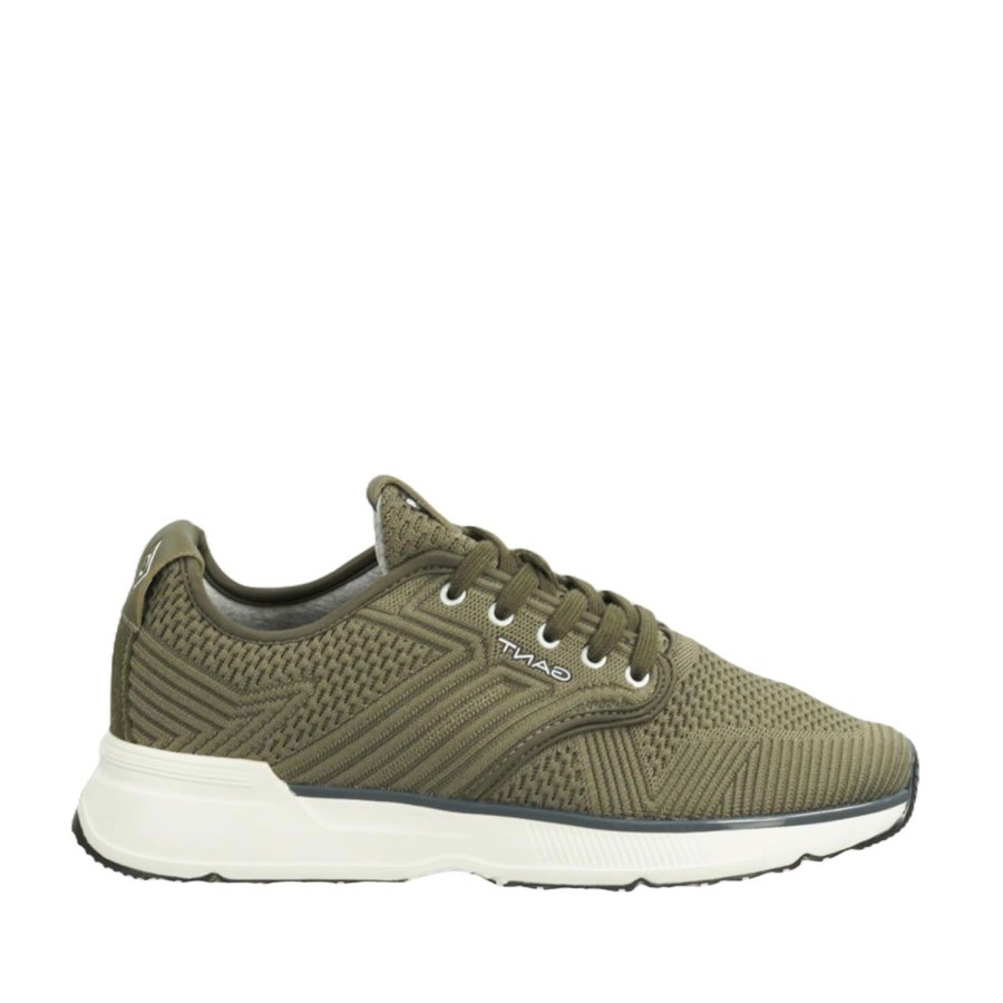 Men'S Shoes Gant Footwear Men | Gant Footwear Men'S Beeker Sneaker Green M