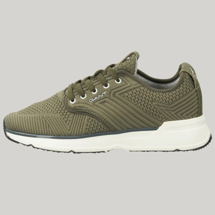 Men'S Shoes Gant Footwear Men | Gant Footwear Men'S Beeker Sneaker Green M