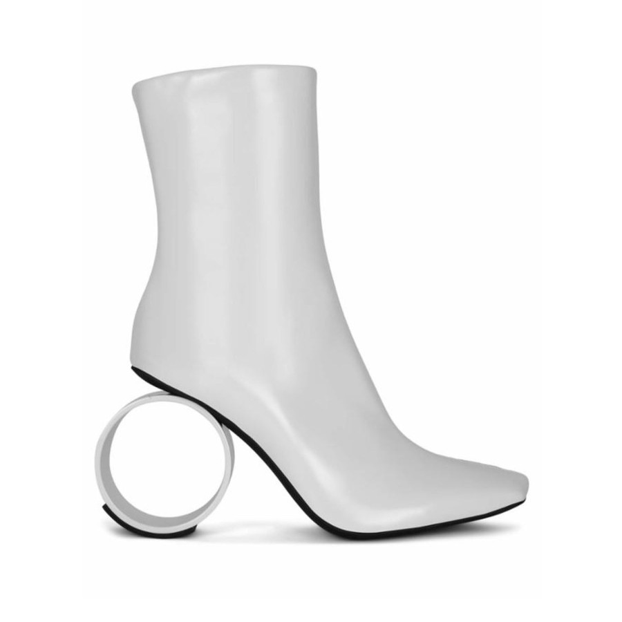 Women'S Shoes Jeffrey Campbell Women | Jeffrey Campbell Women'S Teasers White M