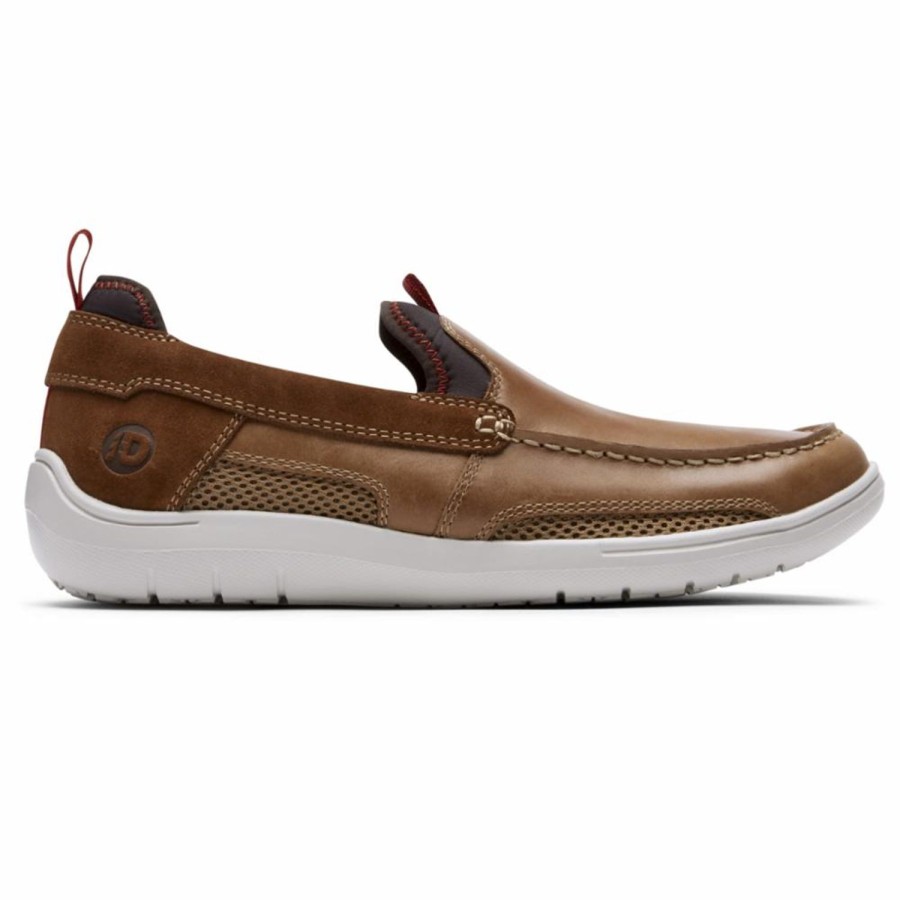 Men'S Shoes Dunham | Dunham Men'S Fitsmart Loafer D Fitsmart Brown 4E