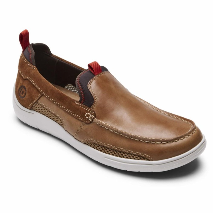 Men'S Shoes Dunham | Dunham Men'S Fitsmart Loafer D Fitsmart Brown 4E