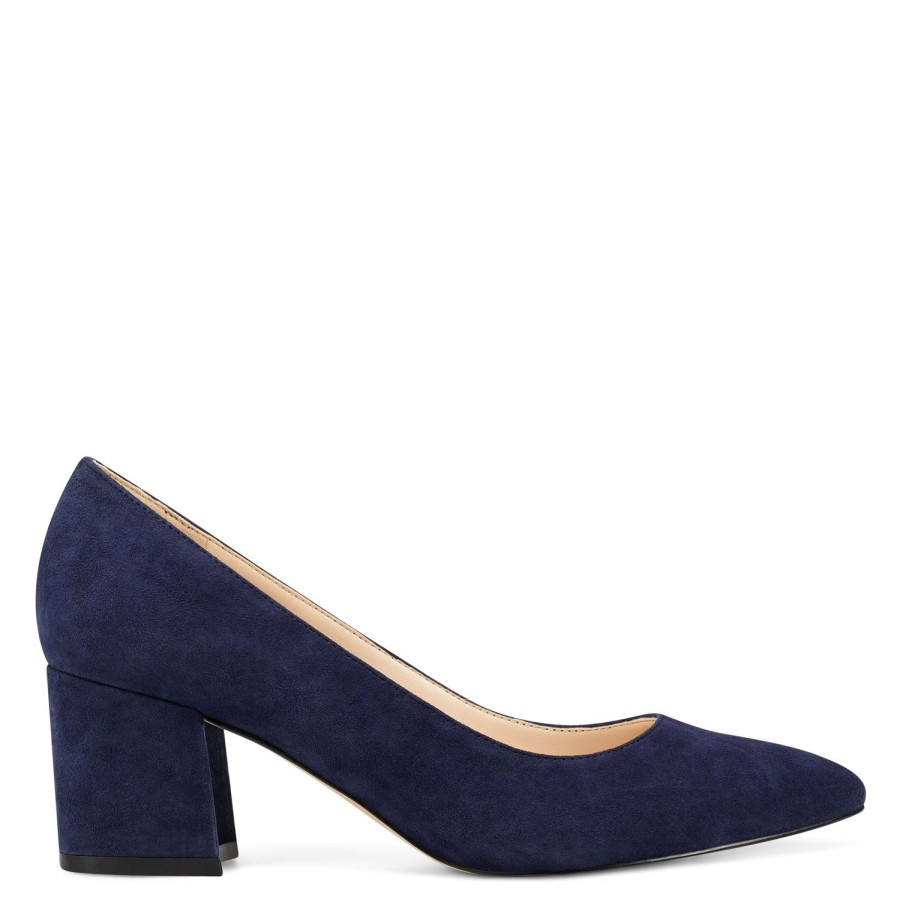 Women'S Shoes NINE WEST | Nine West Women'S Tves Pumps In Nvy