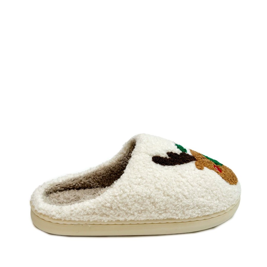 Women'S Shoes FLOOF | Floof Rudolph Slippers In Green