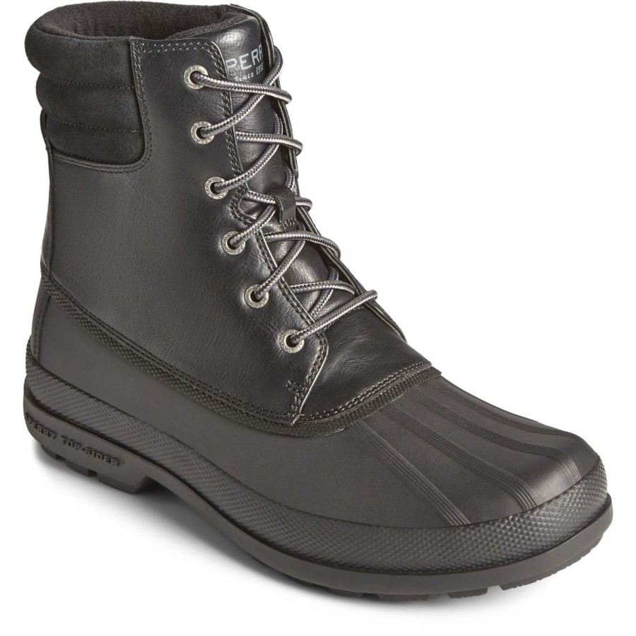 Men'S Shoes Sperry | Sperry Men'S Cold Bay Boot In Black