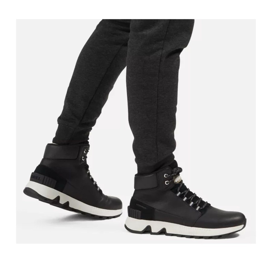 Men'S Shoes SOREL | Sorel Men'S Mac Hill Mid Ltr Wp In Black