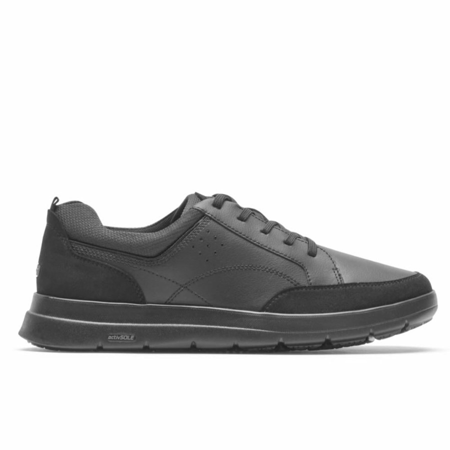 Men'S Shoes Rockport Men | Rockport Men'S Cayden Ltt Tf M Cayden Black W