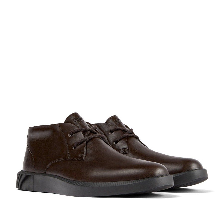 Men'S Shoes Camper | Camper Men'S Bill In Dark Brown