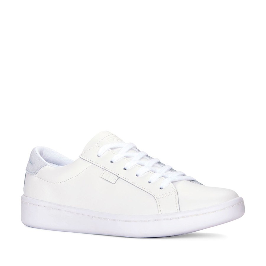 Women'S Shoes KEDS | Keds Women'S Ace Leather In White/Light