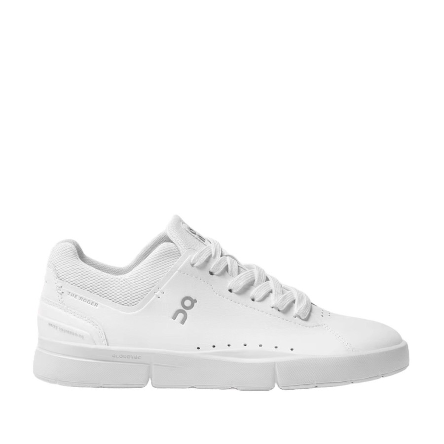 Men'S Shoes ON RUNNING | On Running Men'S Roger Advantage In All White