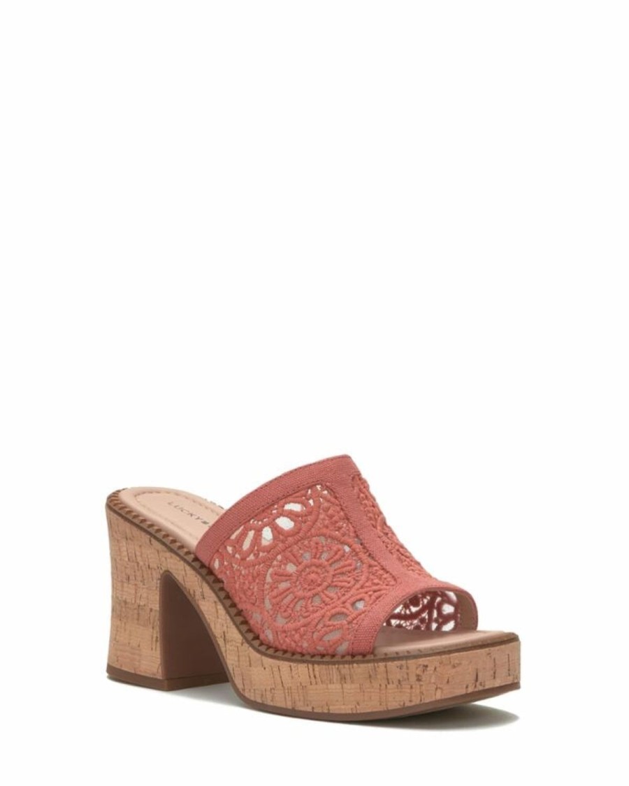 Women'S Shoes Lucky Brand | Lucky Brand Women'S Talvy Red M