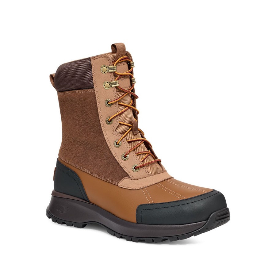 Men'S Shoes UGG | Ugg Men'S Emmett Duck Boot Hi In Chestnut