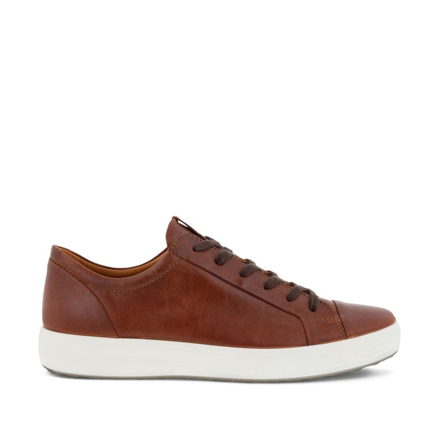 Men'S Shoes ECCO | Ecco Men'S Soft 7 M In Cognac