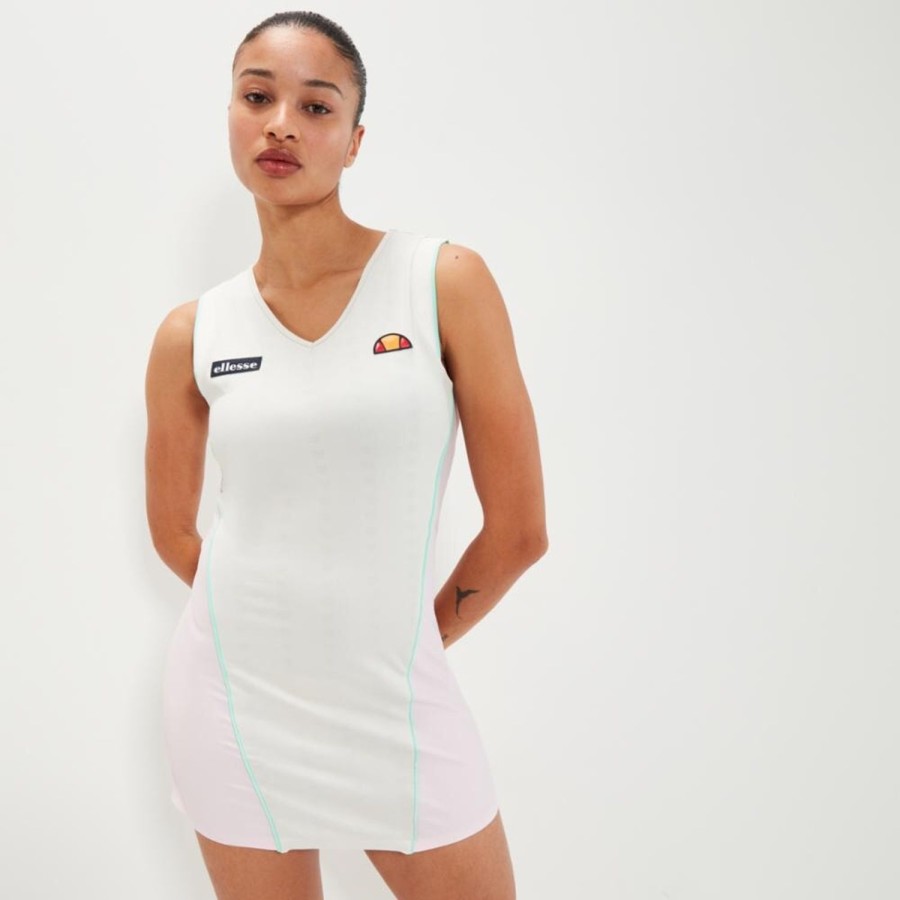 Women'S Apparel Ellesse Womens Apparel | Ellesse S Apparel Women'S Scs18784 Tennis White Reg