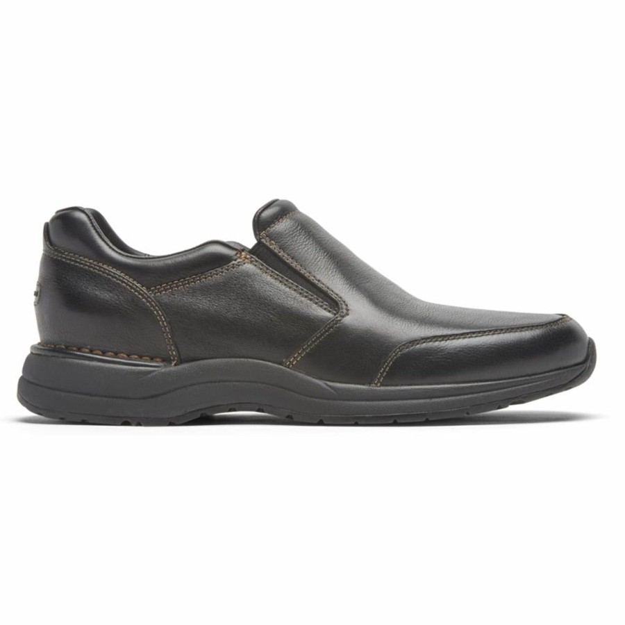 Men'S Shoes Rockport Men | Rockport Men'S Edge Hill Ii Dble Gore Path To Change Black M