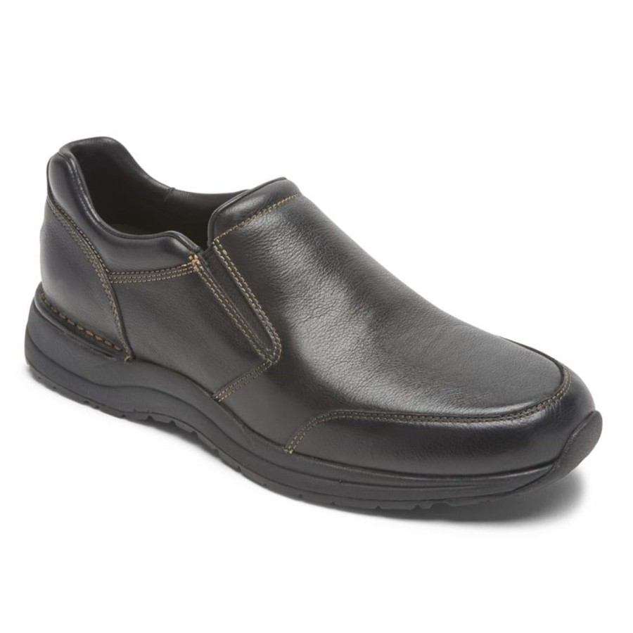 Men'S Shoes Rockport Men | Rockport Men'S Edge Hill Ii Dble Gore Path To Change Black M