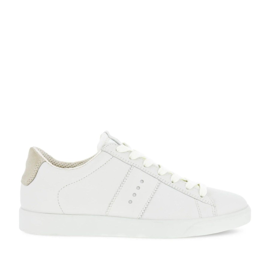 Women'S Shoes ECCO | Ecco Women'S Street Lite Sneaker In White/Shadow White