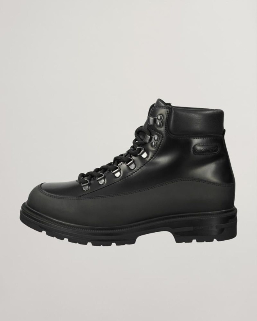 Men'S Shoes Gant Footwear Men | Gant Footwear Men'S Gretty Mid Boot Black M