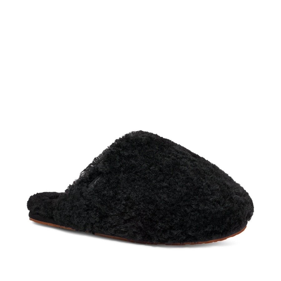 Women'S Shoes UGG | Ugg Women'S Maxi Curly Slide In Black