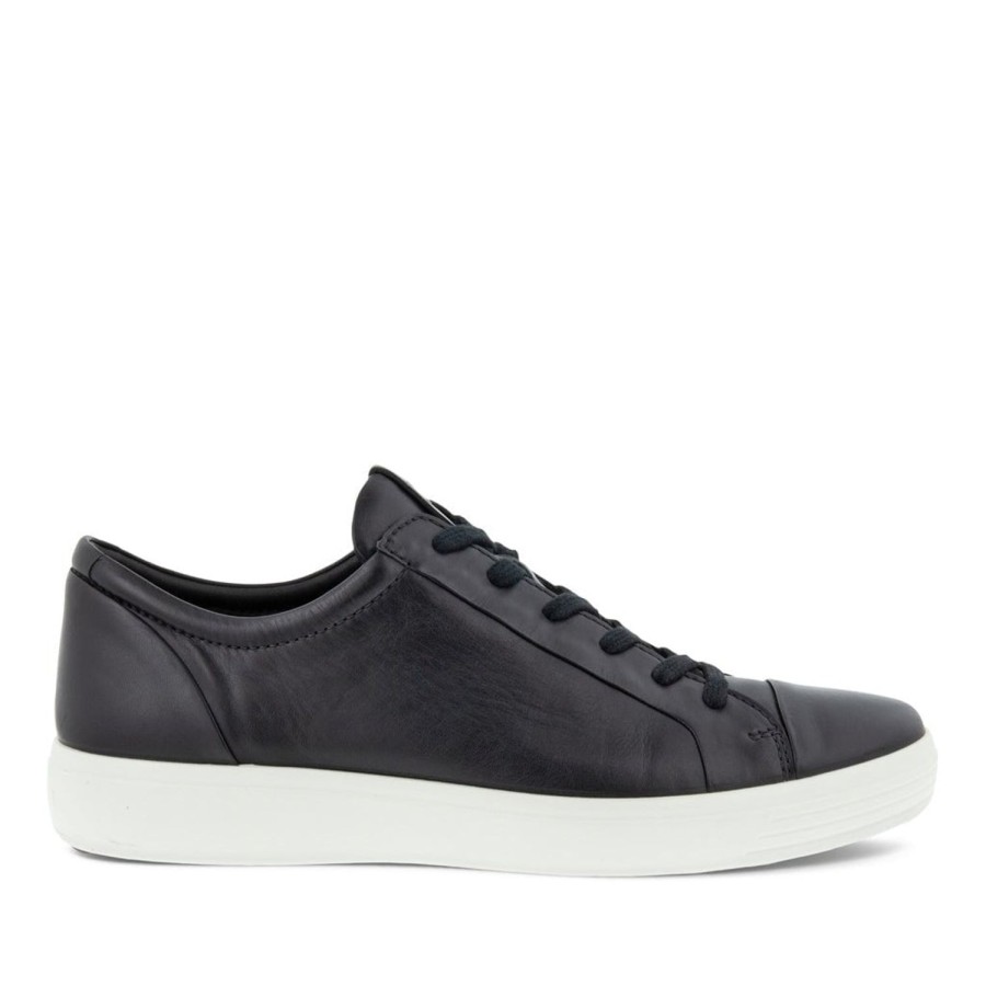 Men'S Shoes ECCO | Ecco Men'S Soft 7 Sneaker In Black