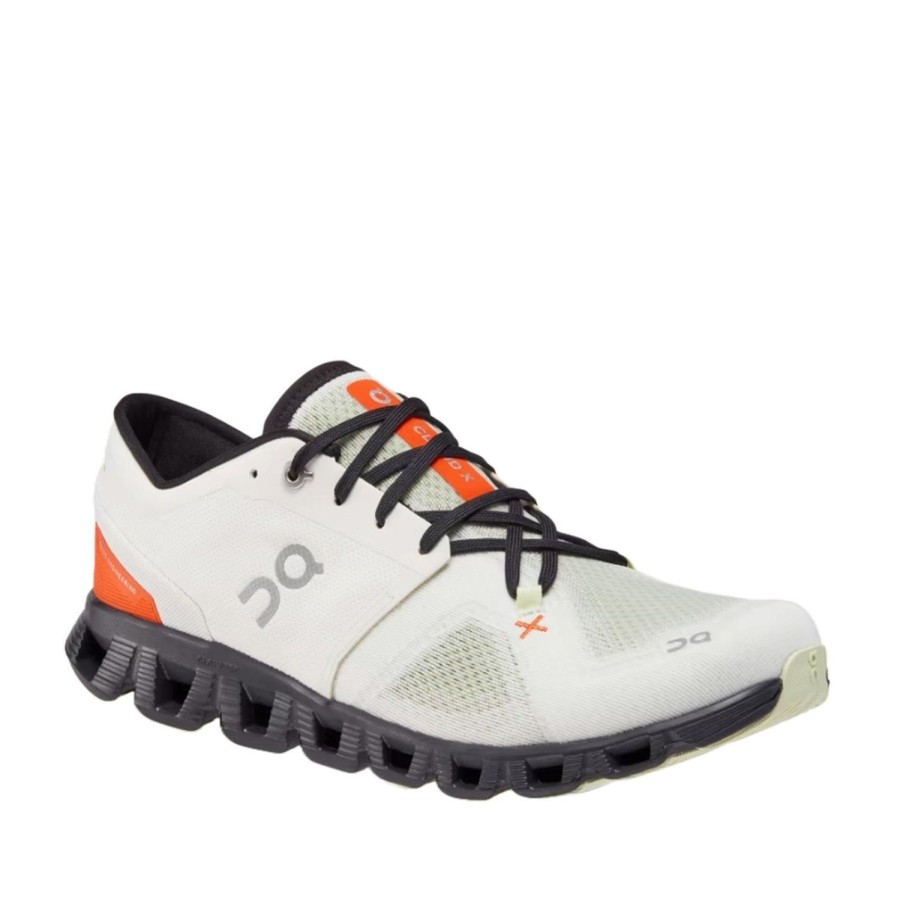 Men'S Shoes ON RUNNING | On Running Men'S Cloud X In Ivory/Flame