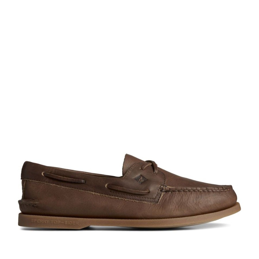 Men'S Shoes Sperry | Sperry Men'S A/O 2-Eye Cross Lace In Brown