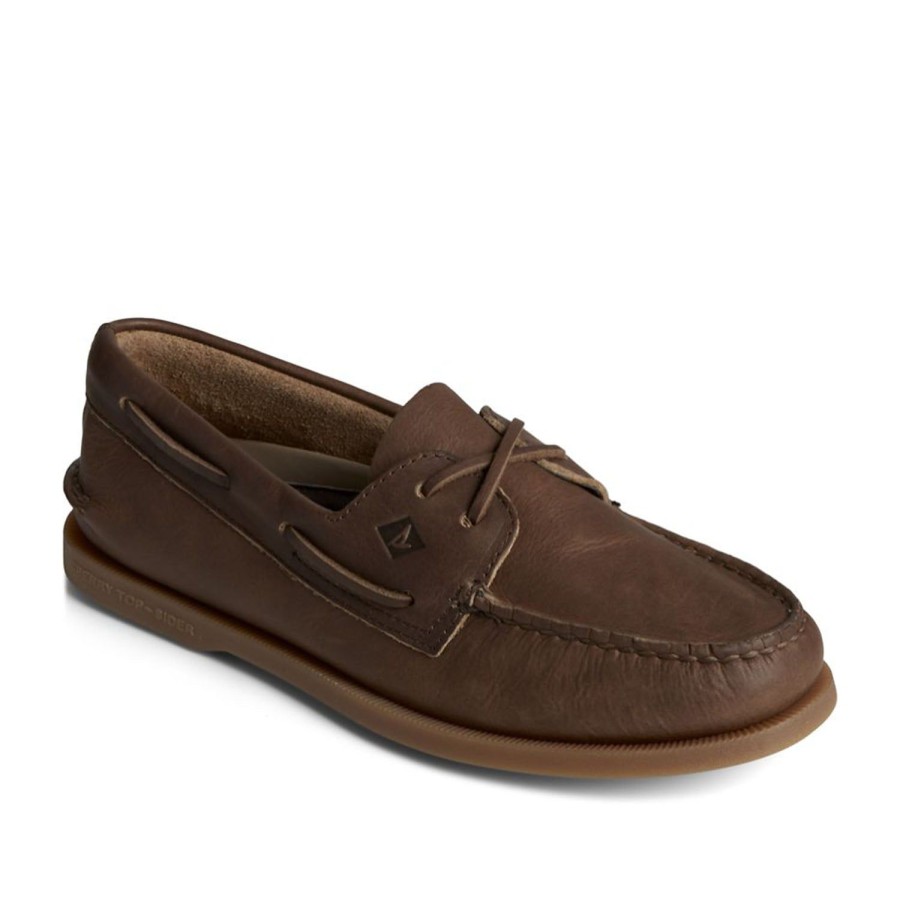 Men'S Shoes Sperry | Sperry Men'S A/O 2-Eye Cross Lace In Brown