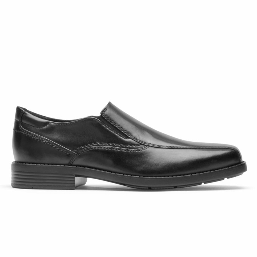 Men'S Shoes Rockport Men | Rockport Men'S Bike Slipon Greyson Black W