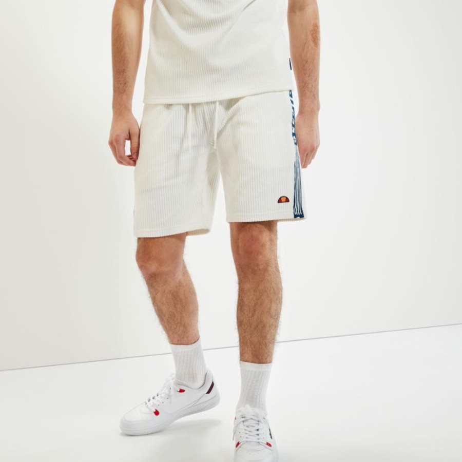 Men'S Apparel Ellesse Mens Apparel | Ellesse S Apparel Men'S Shr16051 Newstalgia White Reg