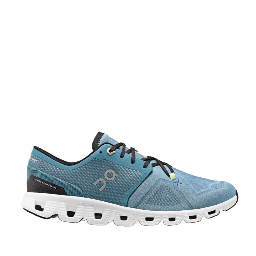 Men'S Shoes ON RUNNING | On Running Men'S Cloud X In Pewter/White