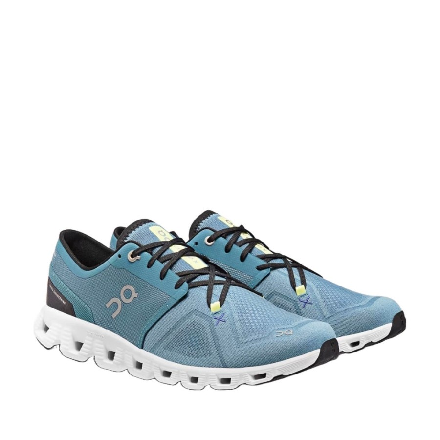 Men'S Shoes ON RUNNING | On Running Men'S Cloud X In Pewter/White